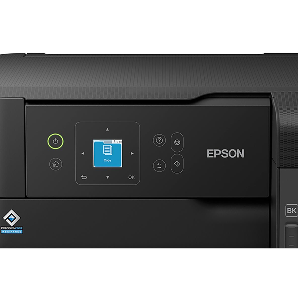 Impresora Multifuncional Epson Ecotank L3560 Wifi Usb Color Negro